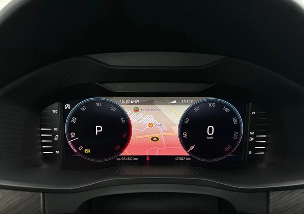Skoda Kodiaq cena 157900 przebieg: 47258, rok produkcji 2022 z Pajęczno małe 232